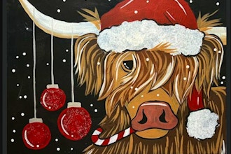 Holiday Highland Cow